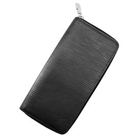 Portafoglio lungo Louis Vuitton Epi Nero