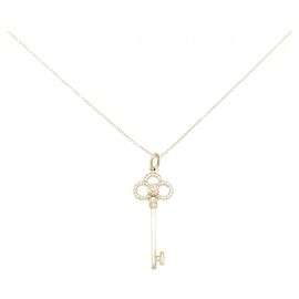 Autre Marque Tiffany Crown Key Necklace Other