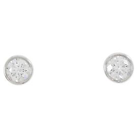 Autre Marque Tiffany & Co. By the Yard Platinum Stud Earrings Other