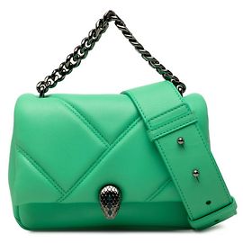 Bulgari Borsa a tracolla con catena Bvlgari Serpenti Cabochon Verde