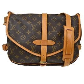 Louis Vuitton Saumur Monogram 30 Brown