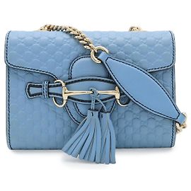Gucci Emily Chain Shoulder Bag Blue