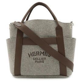 Hermès Hermes Sac du Pansage Groom Tote Multicolore