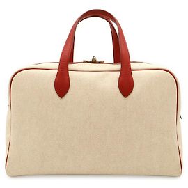 Hermès Mala de Viagem Hermes Victoria Boston Multicor