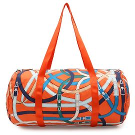 Hermès Hermes Air Silk Duffle 44 Multicolore