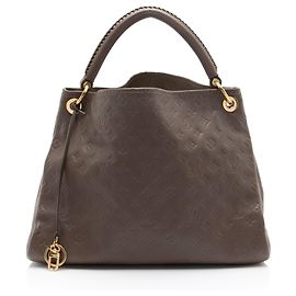 Bolsa de Ombro Louis Vuitton Monogram Empreinte Artsy MM Marrom