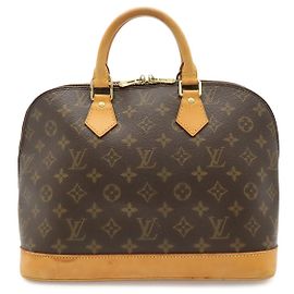 Louis Vuitton Alma Handbag Brown