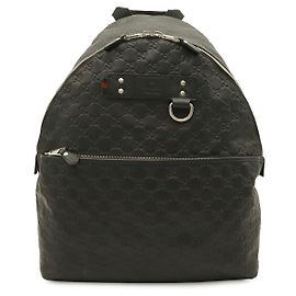 Mochila Gucci Guccissima Preto