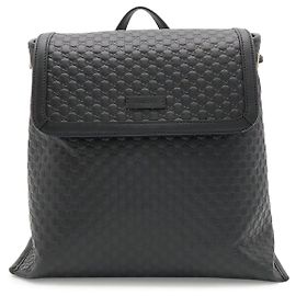 Mochila Gucci Micro Guccissima Preto