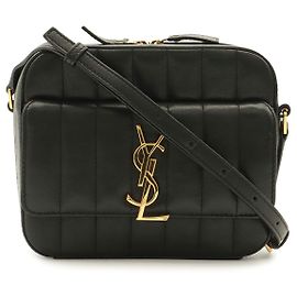 Autre Marque Bolso de hombro Yves Saint Laurent Vicky Negro