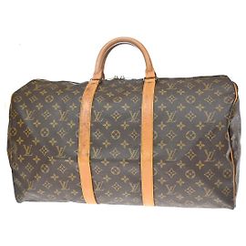 Louis Vuitton Keepall Monogram 50 Braun