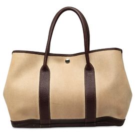 Hermès Sac cabas Hermes Garden Party PM Marron