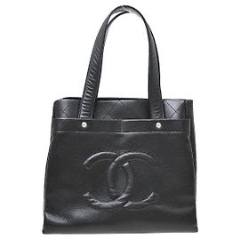 Chanel Ultimate Executive Caviar Medium Black
