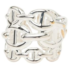 Hermès Hermes Chaine d'Ancre Enchainée GM Ring in Silber 925 Silber