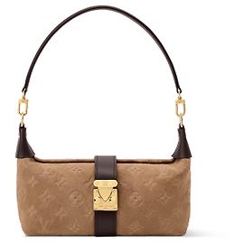 Louis Vuitton Pochette Mia Monogram Camurça Bege