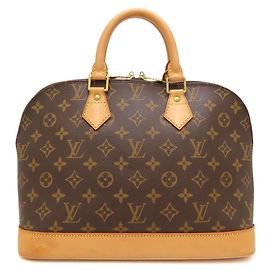 Sac à main Louis Vuitton Monogram Alma PM Marron Monogramme