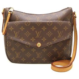 Louis Vuitton Monogram Mabillon Schultertasche Braun Monogramm
