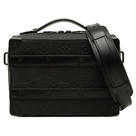 Sac à épaule Louis Vuitton Monogram Taurillon Noir Monogramme