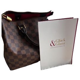 Sac à main Louis Vuitton Speedy 30 Damier Ebene Marron Damier ebène