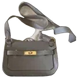 Hermès Jypsiere Sac Bandoulière Cuir Gris Gris
