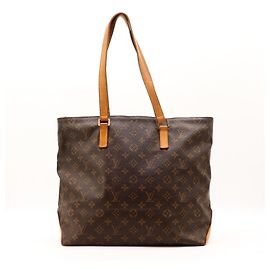 Louis Vuitton Monogram Canvas Cabas GM Tote Bag Brown Monogram