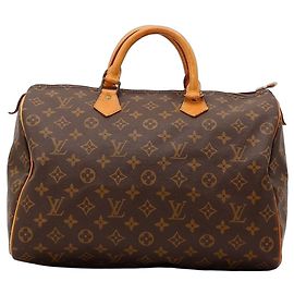 Borsa Louis Vuitton Speedy 30 Monogram Canvas Marrone