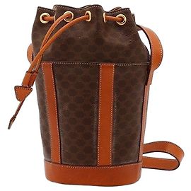 Céline Borsa Secchiello Celine Monogram Marrone Monogramma