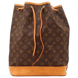 Bolso Saco Louis Vuitton Monogram Noe GM Castaño Monograma