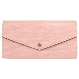 Louis Vuitton Portefeuille Sarah Epi Long Wallet Rosa