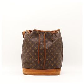 Bolsa Balde Louis Vuitton Monogram Noe Marrom Monograma