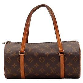 Louis Vuitton Monogram Papillon 30 Handbag Brown Monogram