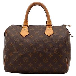 Borsa Louis Vuitton Speedy 30 Monogram Canvas Marrone Monogramma