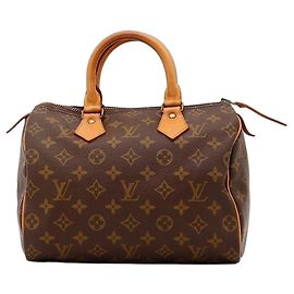 Bolsa Louis Vuitton Speedy 30 Monogram Canvas Marrom Monograma