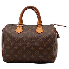 Louis Vuitton Speedy 30 Monogram Canvas Handtasche Braun Monogramm