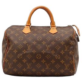 Sac à main Louis Vuitton Speedy 30 Monogram Canvas Marron Monogramme