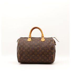 Borsa Louis Vuitton Speedy 30 Monogram Canvas Marrone Monogramma