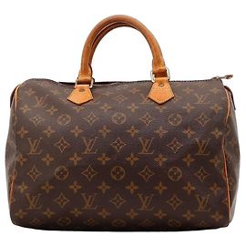Borsa Louis Vuitton Speedy 30 Monogram Canvas Marrone Monogramma