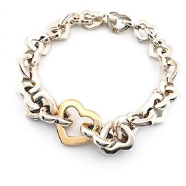 Autre Marque Tiffany & Co. Heart Link Armband mit Anhänger Andere