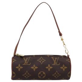 Louis Vuitton Papillon Pochette Monogram Canvas Mini Marrone