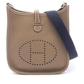 Hermès Hermes Evelyne TPM Shoulder Bag Taupe