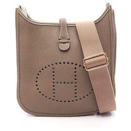 Hermès Borsa a tracolla Hermes Evelyne 3 23 Taupe