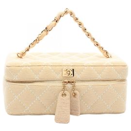 Bolsa Chanel Wild Stitch Cru