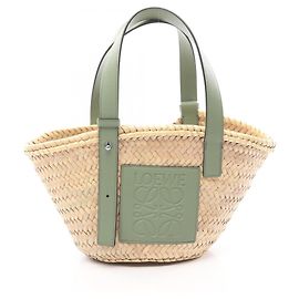 Sac à main Loewe Basket Bag S Small Beige Vert