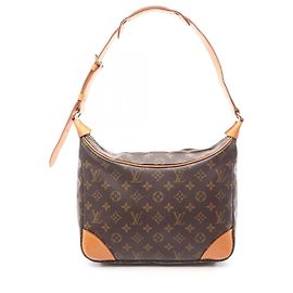 Bolsa de Ombro Louis Vuitton Boulogne PM Monogram Marrom