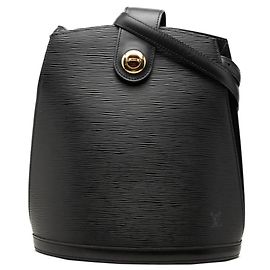 Borsa a tracolla Louis Vuitton Epi Cluny Nero