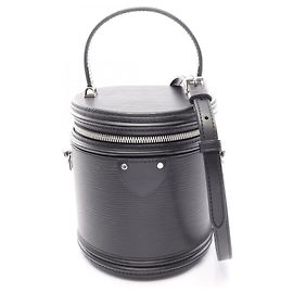 Louis Vuitton Cannes Epi Noir 2-Way Handbag Black