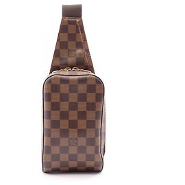 Sac Louis Vuitton Geronimos Damier Ebene Marron