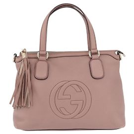 Gucci Soho Working Leather Large Rosa