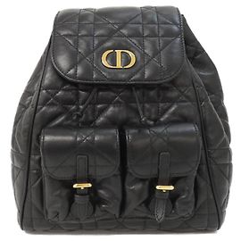 Christian Dior Calo Medium Rucksack Schwarz