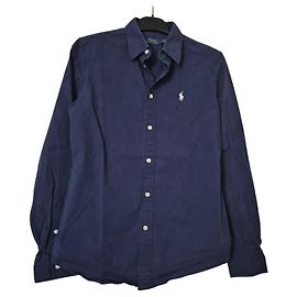 Camicia Oxford Polo Ralph Lauren Uomo Blu Navy Blu scuro